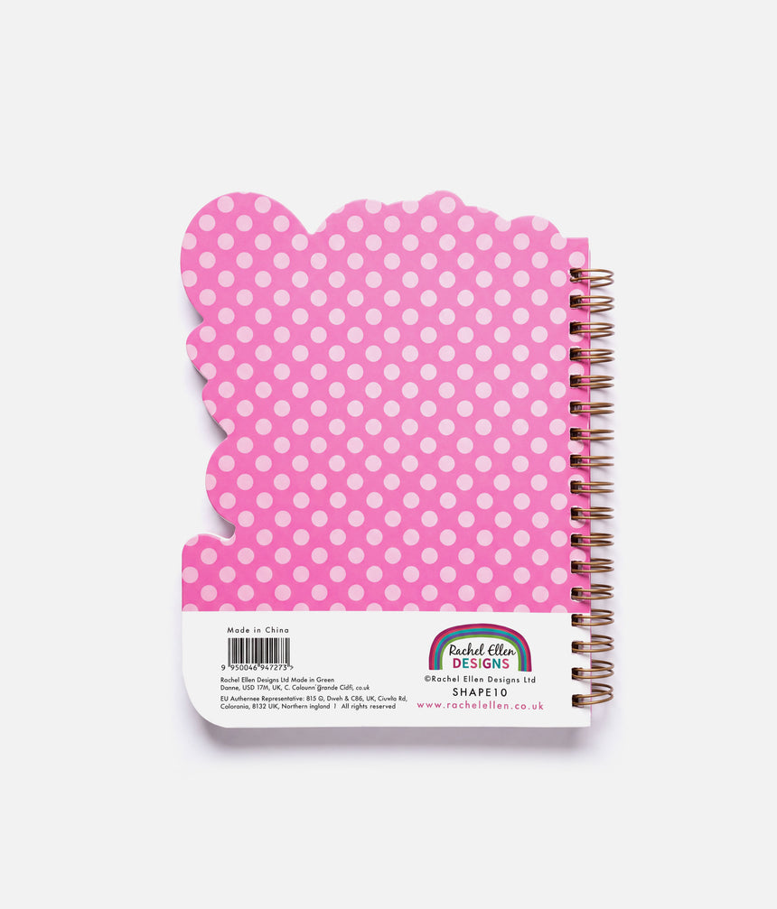 Ballerina Shaped Wire-Bound Notebook - SHAPE10