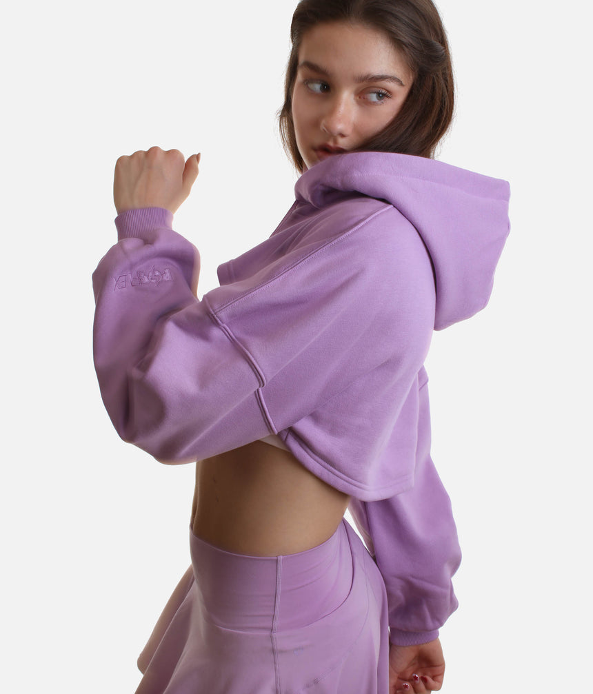 Cropped Cloud Shruggie – Cozy Layer for Dance, Pilates & Gym