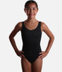 Girls Tank Sleeve Leotard, Elegant Adjustable Pinch Front - SL07