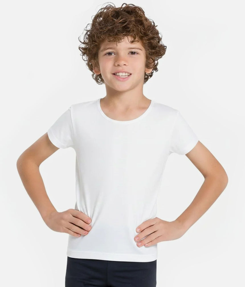 SL112 Franco Boys’ Crew-Neck Ballet Uniform T-Shirt