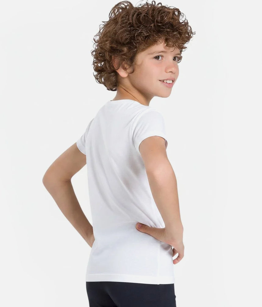 SL112 Franco Boys’ Crew-Neck Ballet Uniform T-Shirt