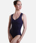 High-Performance Tank Leotard with Mesh Panels and Back Straps Design - SL135