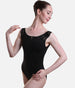 Lace Detailed Dance Leotard, Tank Strap - SL 137