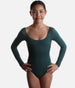 Girls Long Sleeve Dance Leotard, Buttery-soft Microfiber - SL15