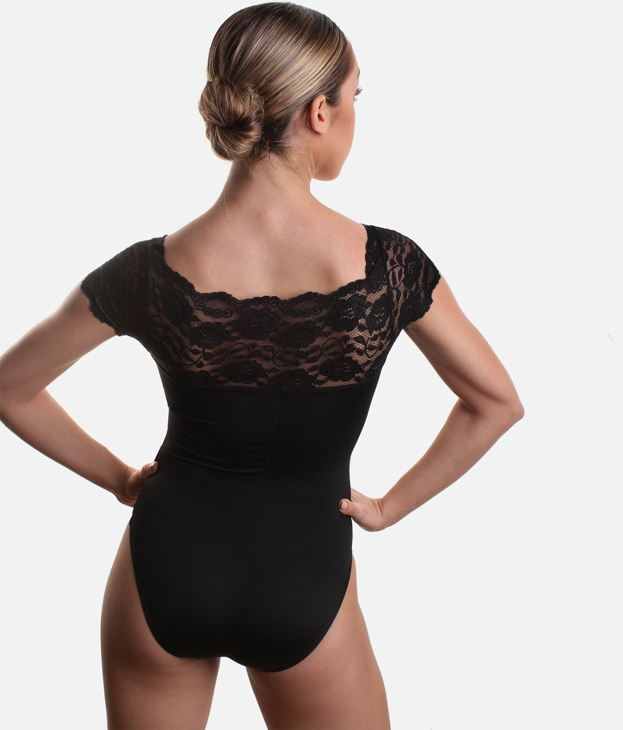 Shoulder Lace Leotard - SL 16