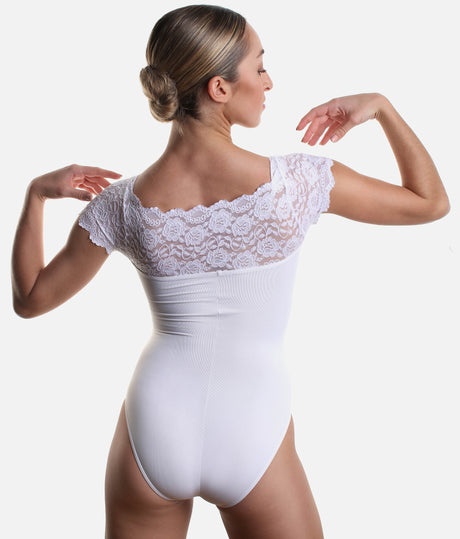 Shoulder Lace Leotard - SL 16