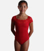Girls Lace Cap Sleeve Leotard, Favourite for Young Dancers - SL17