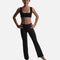 High-Waist Flared Dance Pants for Teen Dancers, Lightweight, Flexible Fit - SL204
