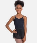 SL217 Wave Girls’ Pull-On Ballet Skirt • Stretch Waistband