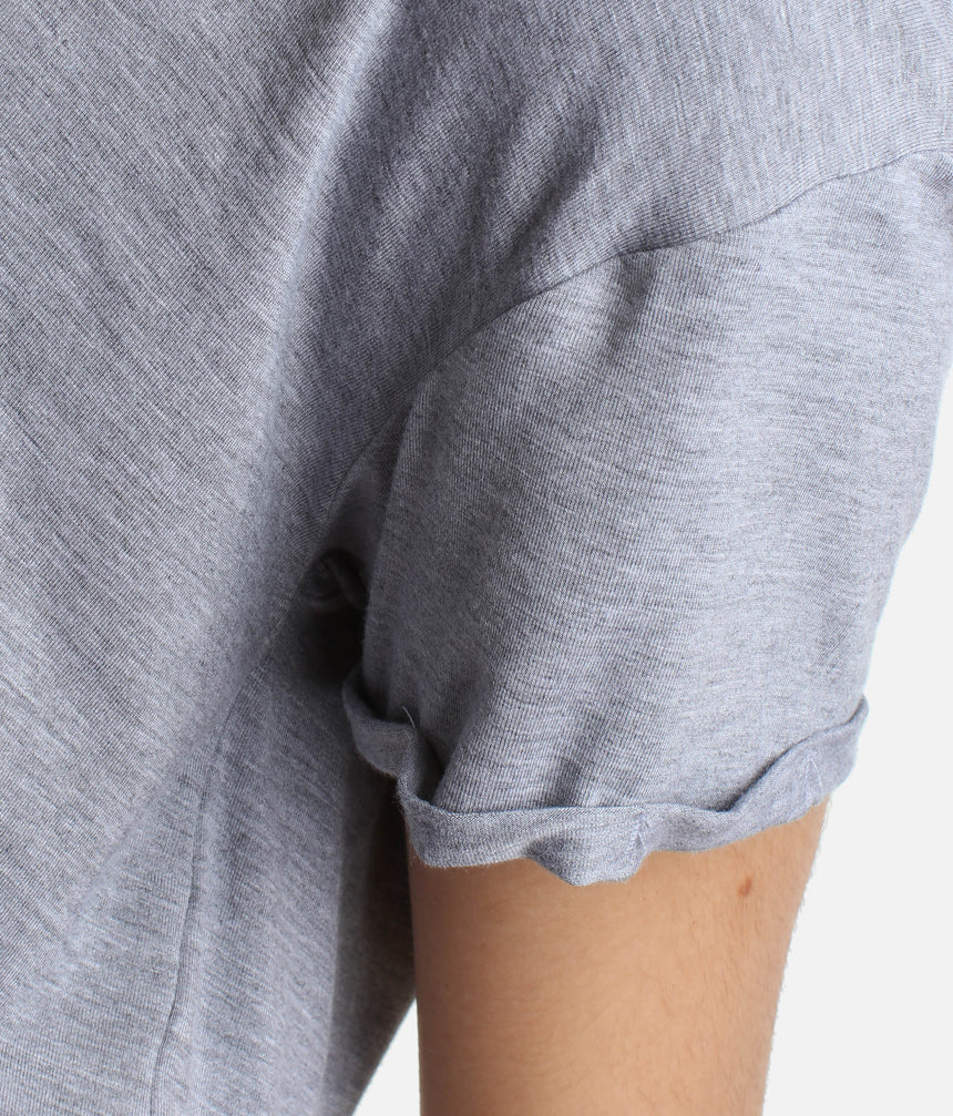 The Perfect Tee in Cool Grey - Lightweight, Stylish, and Ready to Go