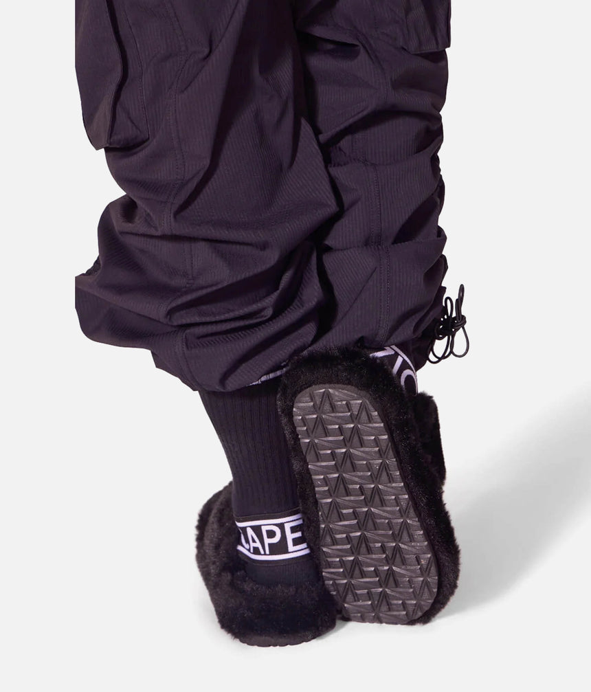 Varsity Plush Slipper, Limited Edition Fuzzy Slide for Dancers - SLP001