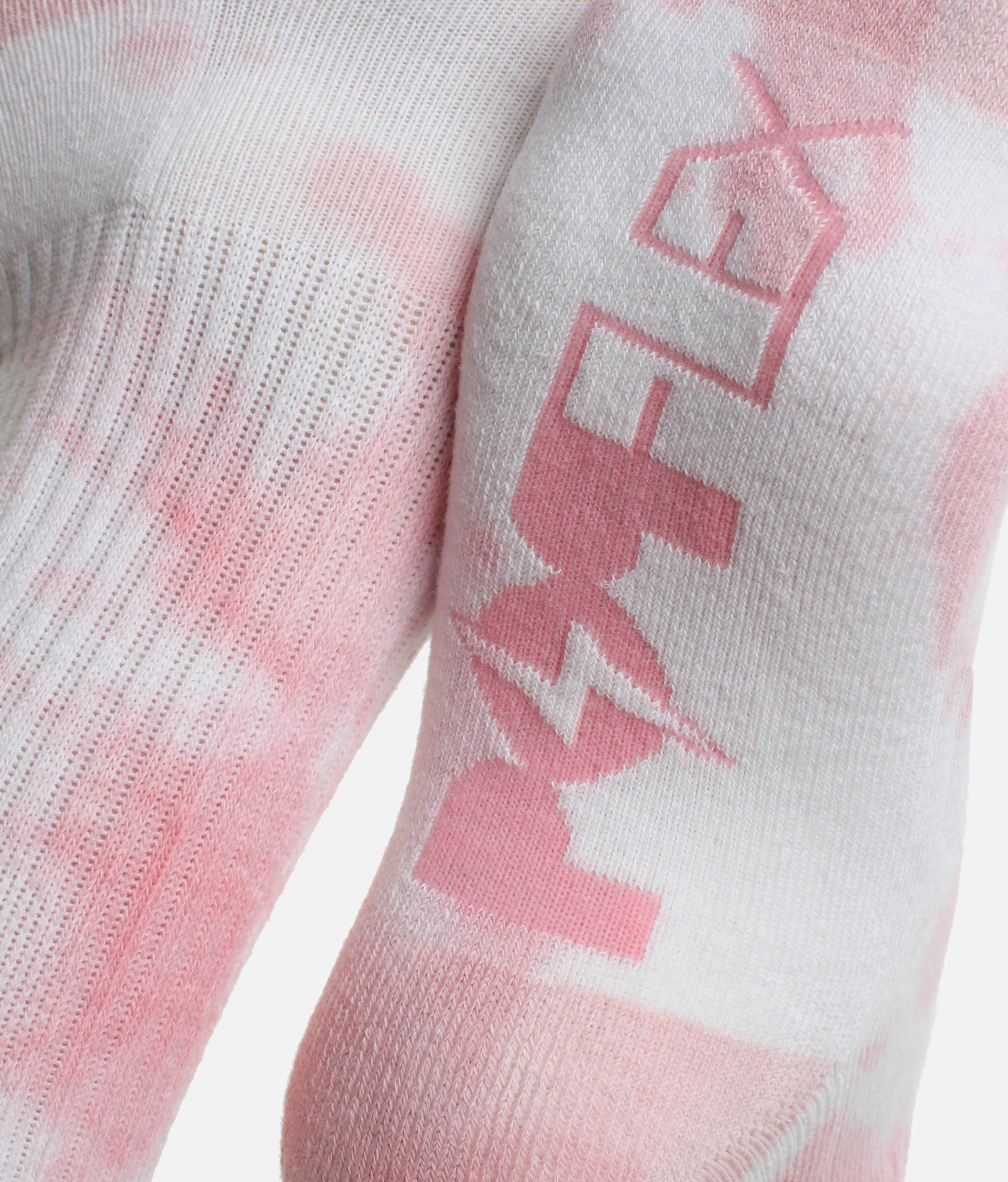 Heart Eyes Mid-Calf Socks - Ultra-Soft Tie-Dye Comfort for Every Step