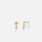 CLIP ON Earrings for Non-Pierced Ears - Little Luxe Star Drop
