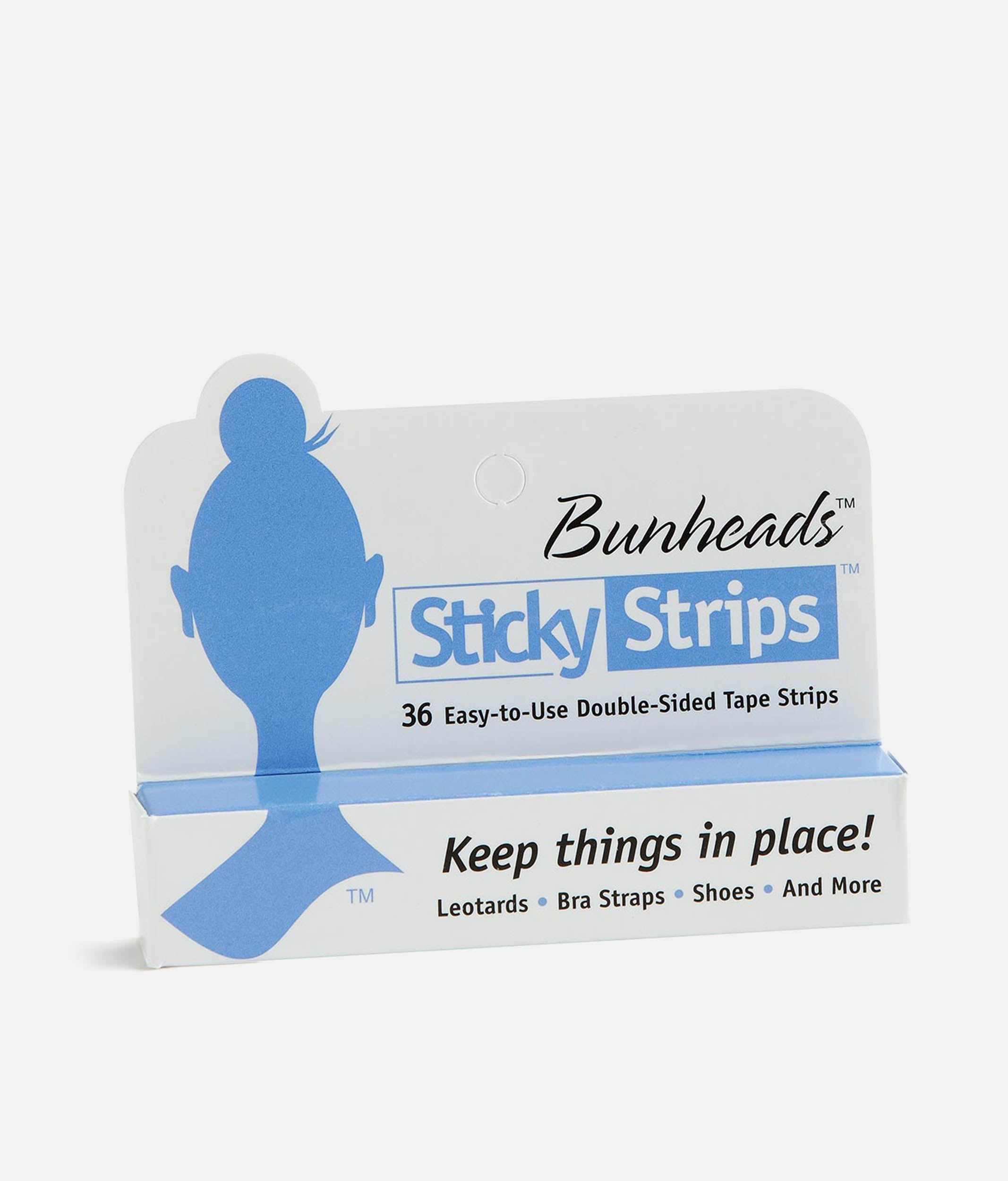 Double-Sided Tape Strips, Hold Straps in Place - STICKY STRIPS