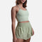 Pistachio 2-in-1 Supershorts with Pockets - Designed for Every Move