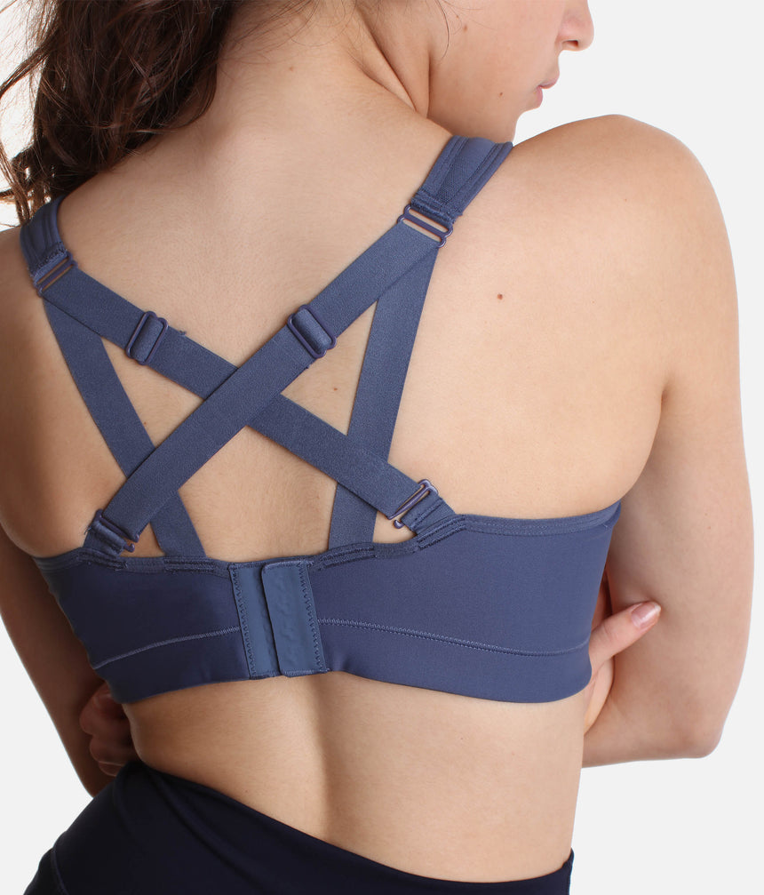 Superbra in Indigo - Convertible straps for Versatile Fit