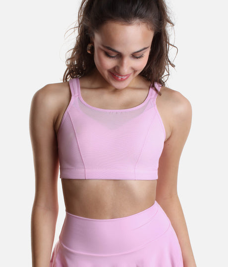 Superbra in Bubblegum - Adjustable Hook-and-eye Closure