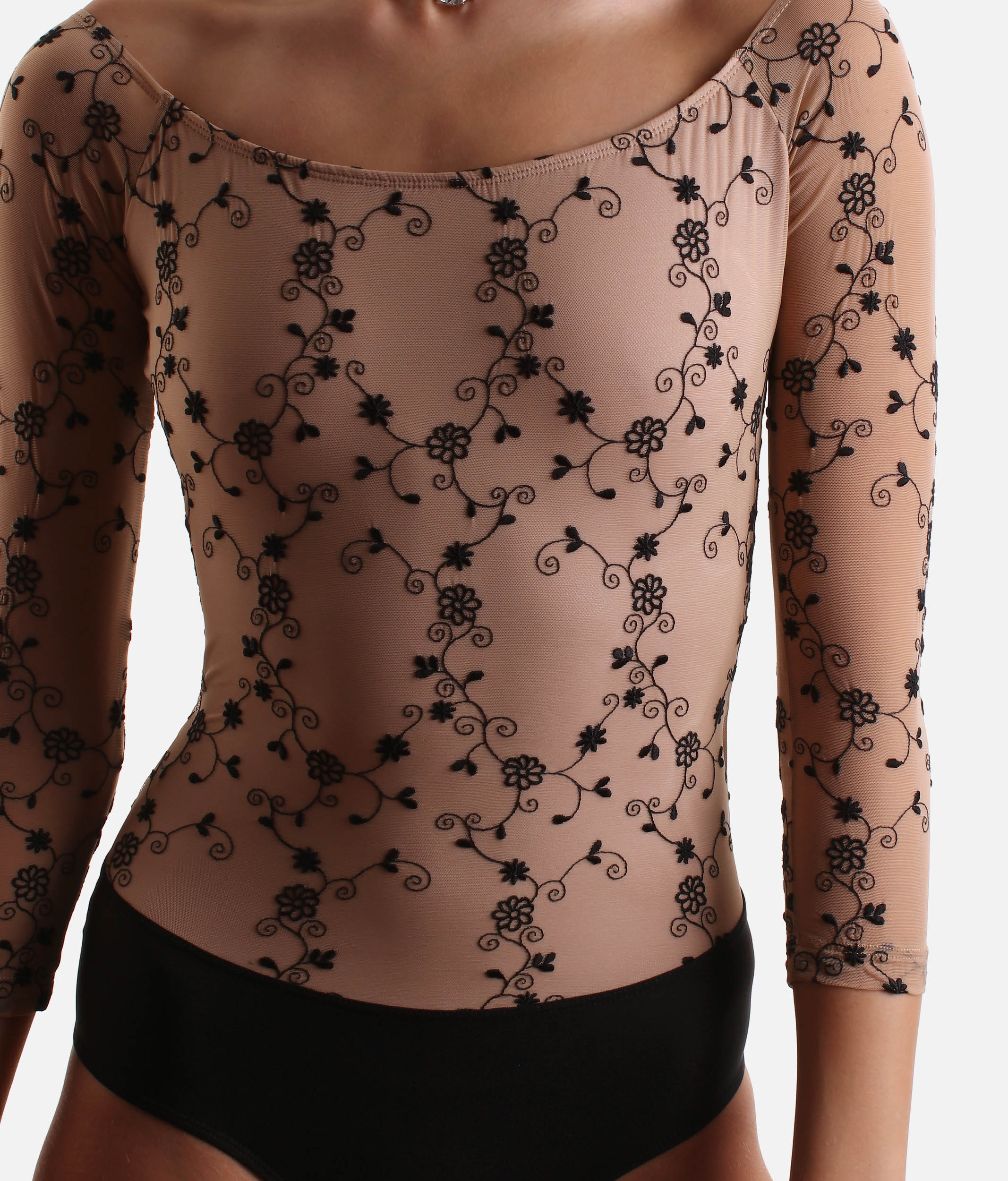 DellaLo Tacita Long Sleeve Ballet Leotard | Icons Collection