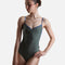 TAMARA Ballet Leotard in SAGE, Camisole Dance Leotard with Open Back
