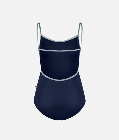 Tamara Camisole Ballet Leotard • Dark Blue & Ice
