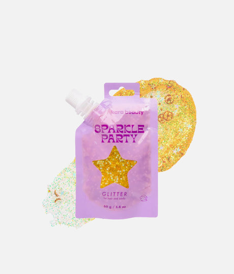 Hair & Body Glitter Gel, Single Packs, Long-Lasting Non-Sticky - SPARKLE GEL