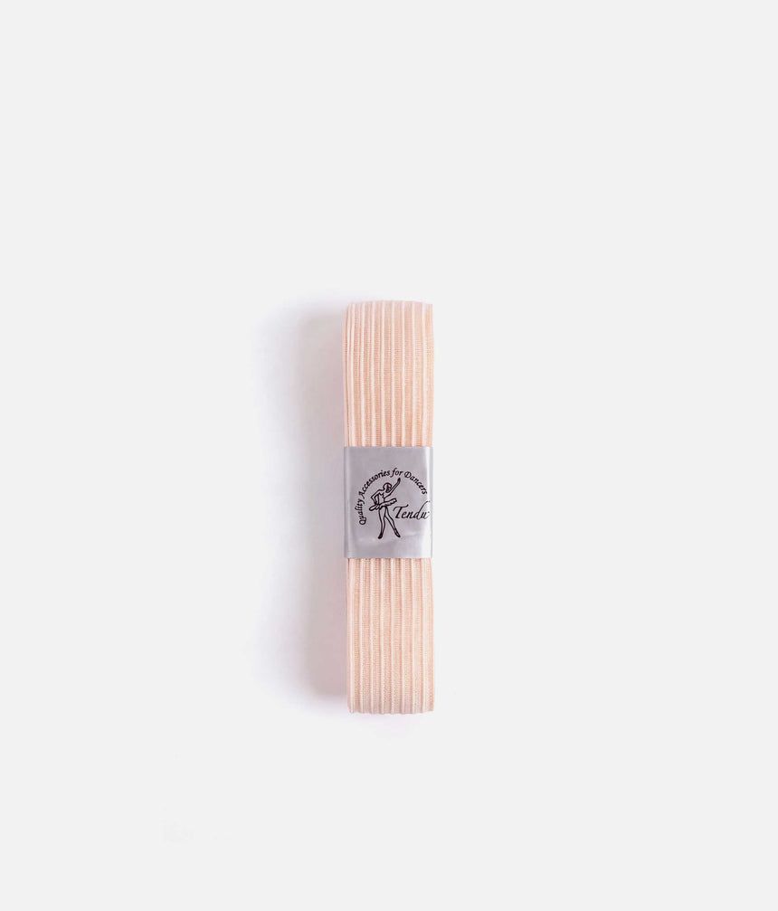 Invisible Pointe Shoe Elastic • Pale Pink Mesh - 1m