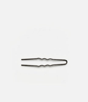 Black Waved U-Pins for Ballet Buns, 24 Pack - TH042