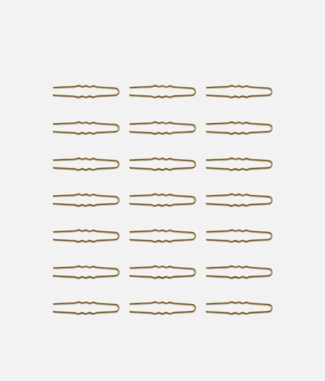 Blonde Ballet Bun U-Pins, 24 Pack - TH043