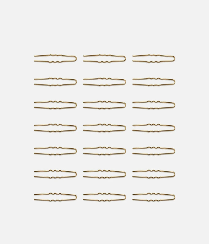 Blonde Ballet Bun U-Pins, 24 Pack - TH043