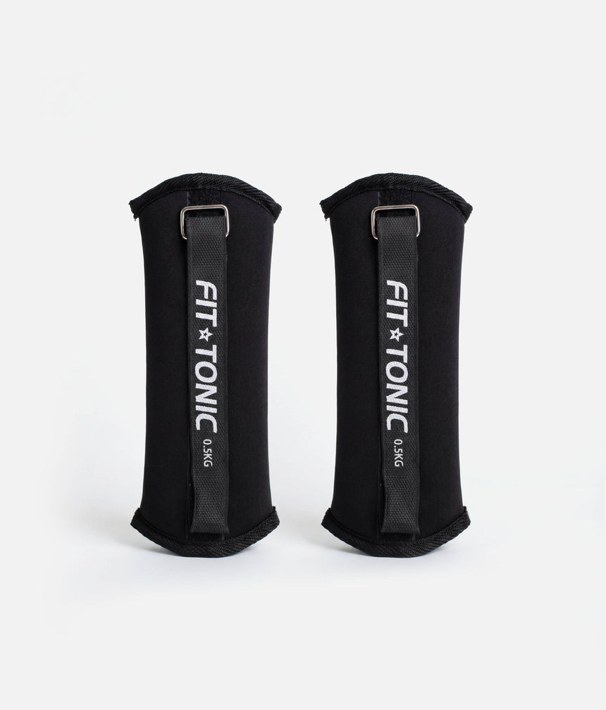 Ankle & Wrist Weights, Strengthen Extensions & Arm Lines (0.5kg Each) - TH177