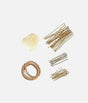 Blonde Hair Accessories Set, Bun Essentials for Ballroom & Ballet - TH155