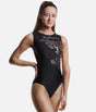 Floral Design Leotard - Thea