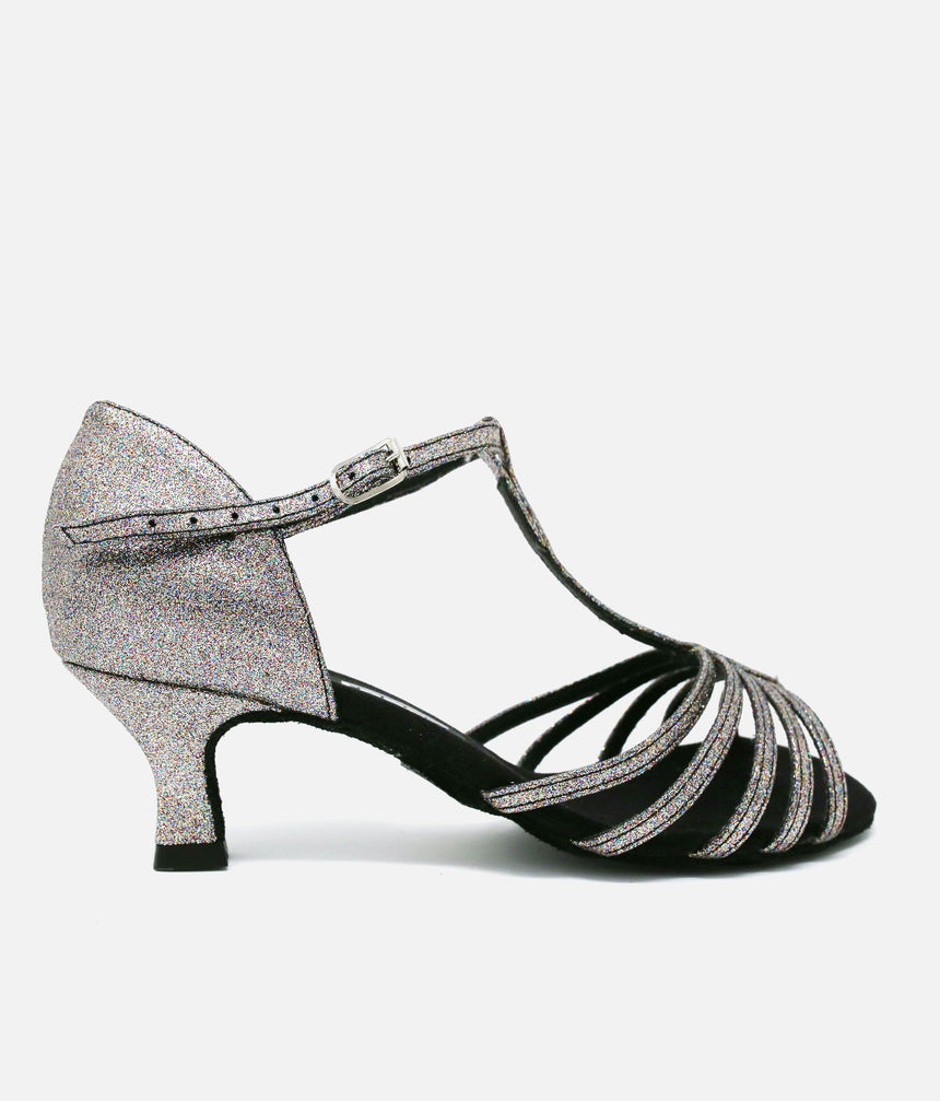 Flared Heel Latin Shoe - TinaFBM