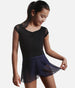 Elegant Wrap Ballet Skirt, Youth Dancewear - TOMOMI