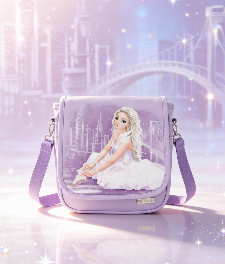 TOPModel Ballerina Shoulder Bag with Adjustable Strap & Magnetic Flap - 0012251