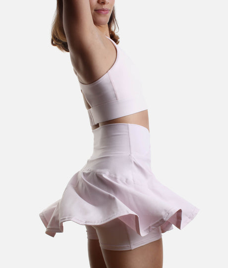 Orchid HOURGLASS Twirl Skort - Curve-Flattering Deep-V Waistband