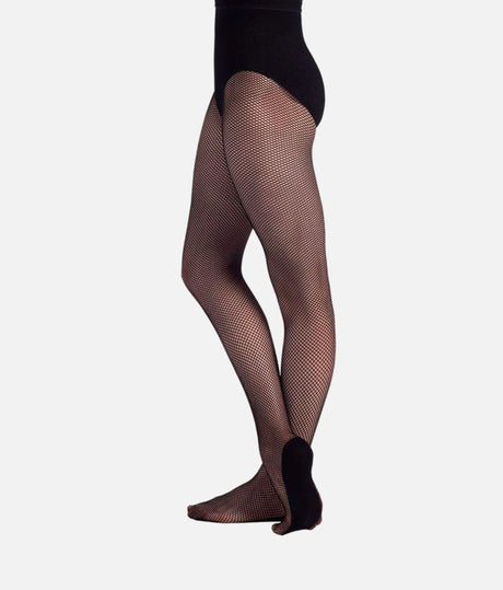 Black Professional Fishnet Dance Tights - TS 98