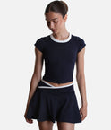 Hourglass Twirl Skort • Crisscross Skort with Pockets