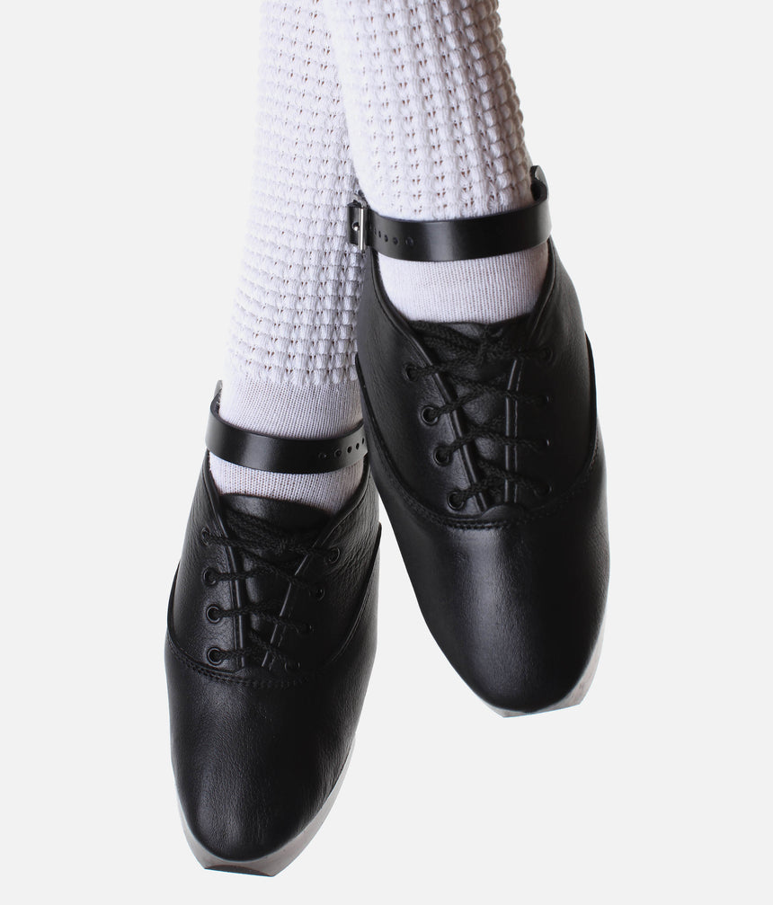 ULTRA-LITE GOLD Jig Shoe, No Break-In, Flexible Suede Sole, Pro Sound