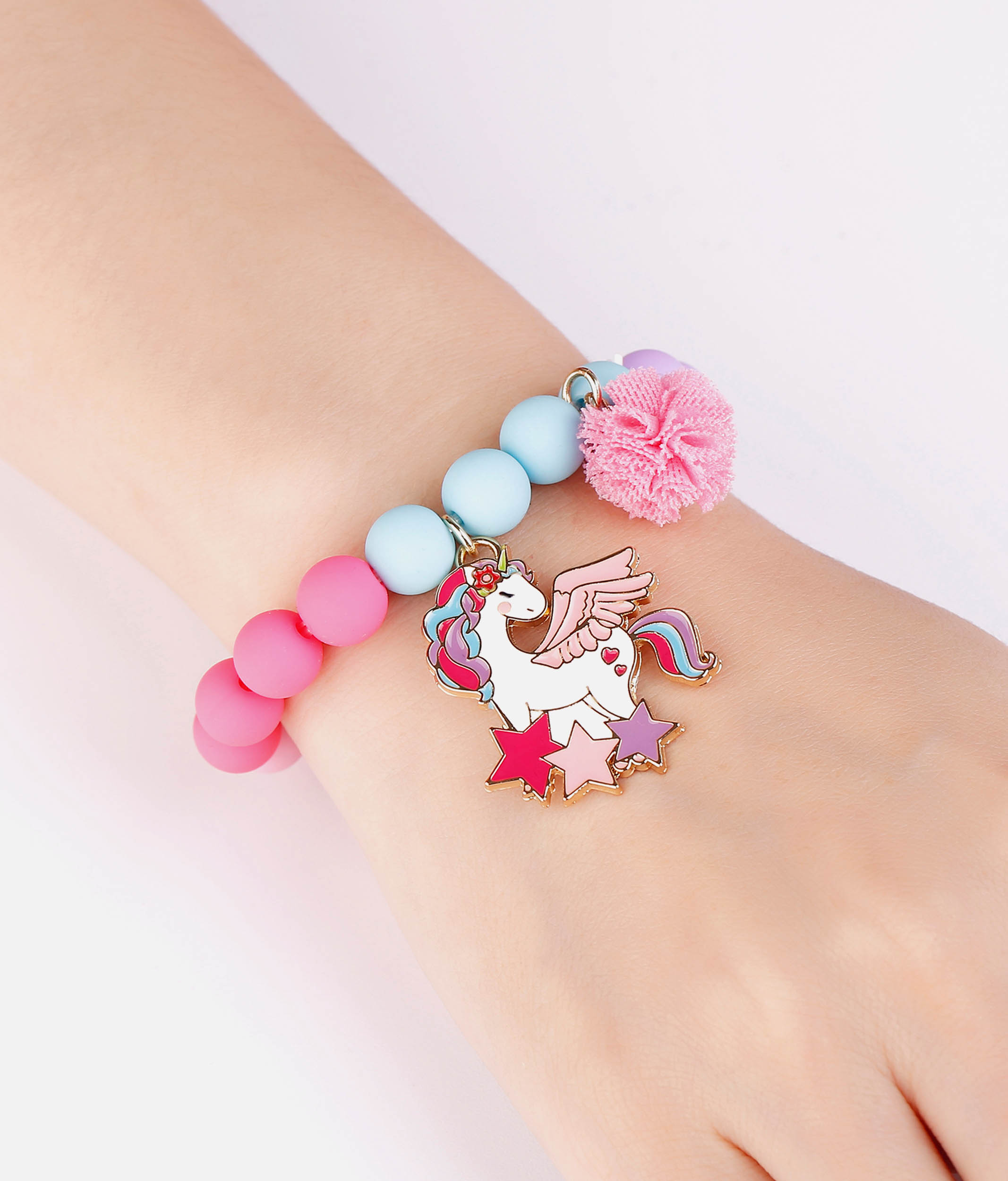 Girls Bracelet, Magical Unicorn - Charming Whimsy