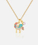 Girls Necklace, Crystal Unicorn Magic - Sweet Petite