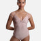 Deep V-Neck Dance Leotard, Romantic Lace - VENERE BC