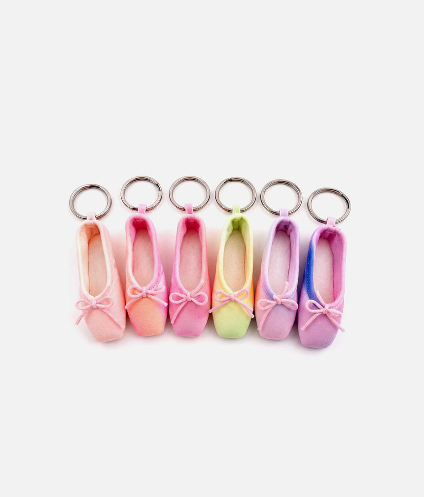 Virtisse Pointe Shoe Keyring – Assorted Ballet Gift