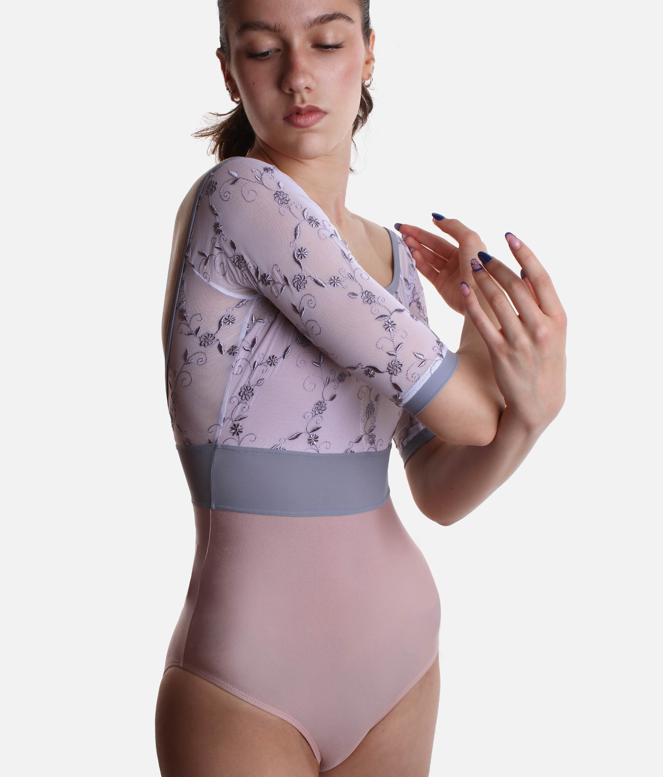 Vittoria GL by DellaLo – Sophisticated Empire Cut Leotard – Dance