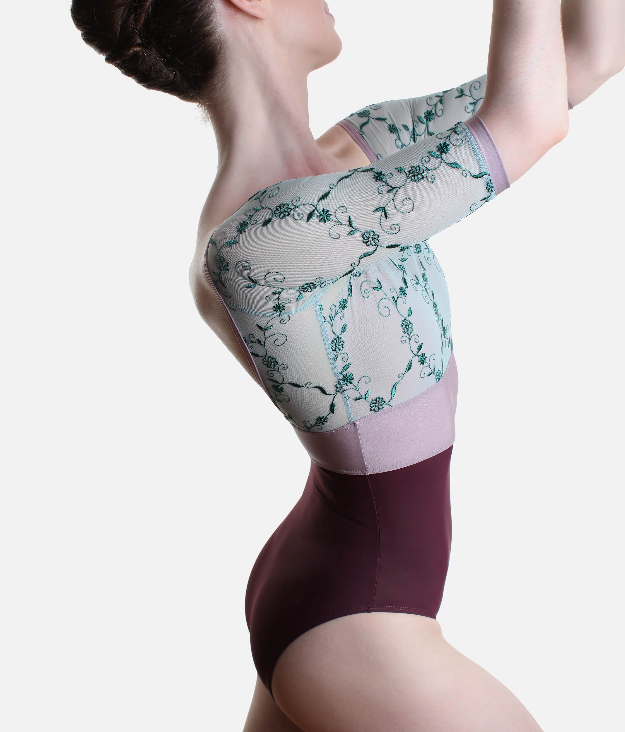 DellaLo Milano Vittoria GL Vigneto Professional Ballet Leotard