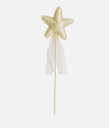 Shimmering Gold Star Wand