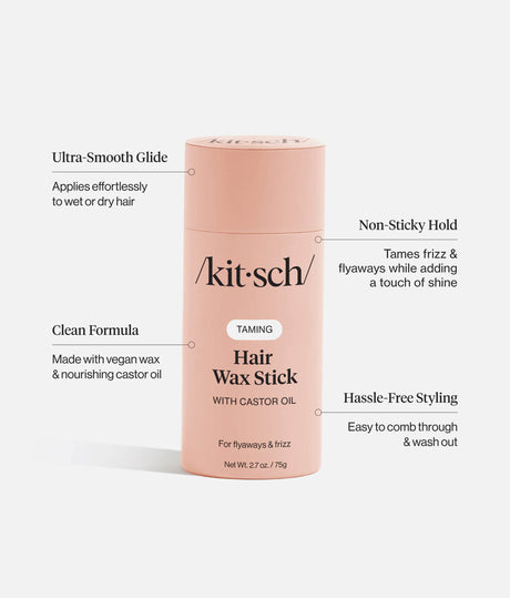 Hair Wax Stick • Smooth Flyaways, Baby Hairs & Create Sleek Hairstyles