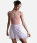 Lightweight Mesh Ballet Skirt, Pull-On High-Low Design - NUBE