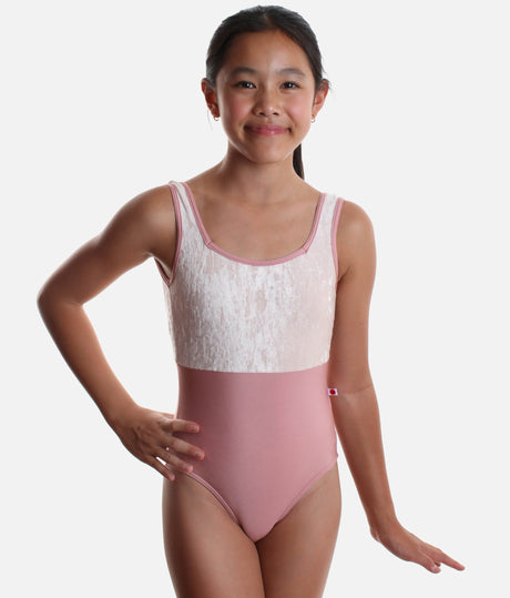 Girl's Dance Leotard, Wide Straps - MARIEKE DUO