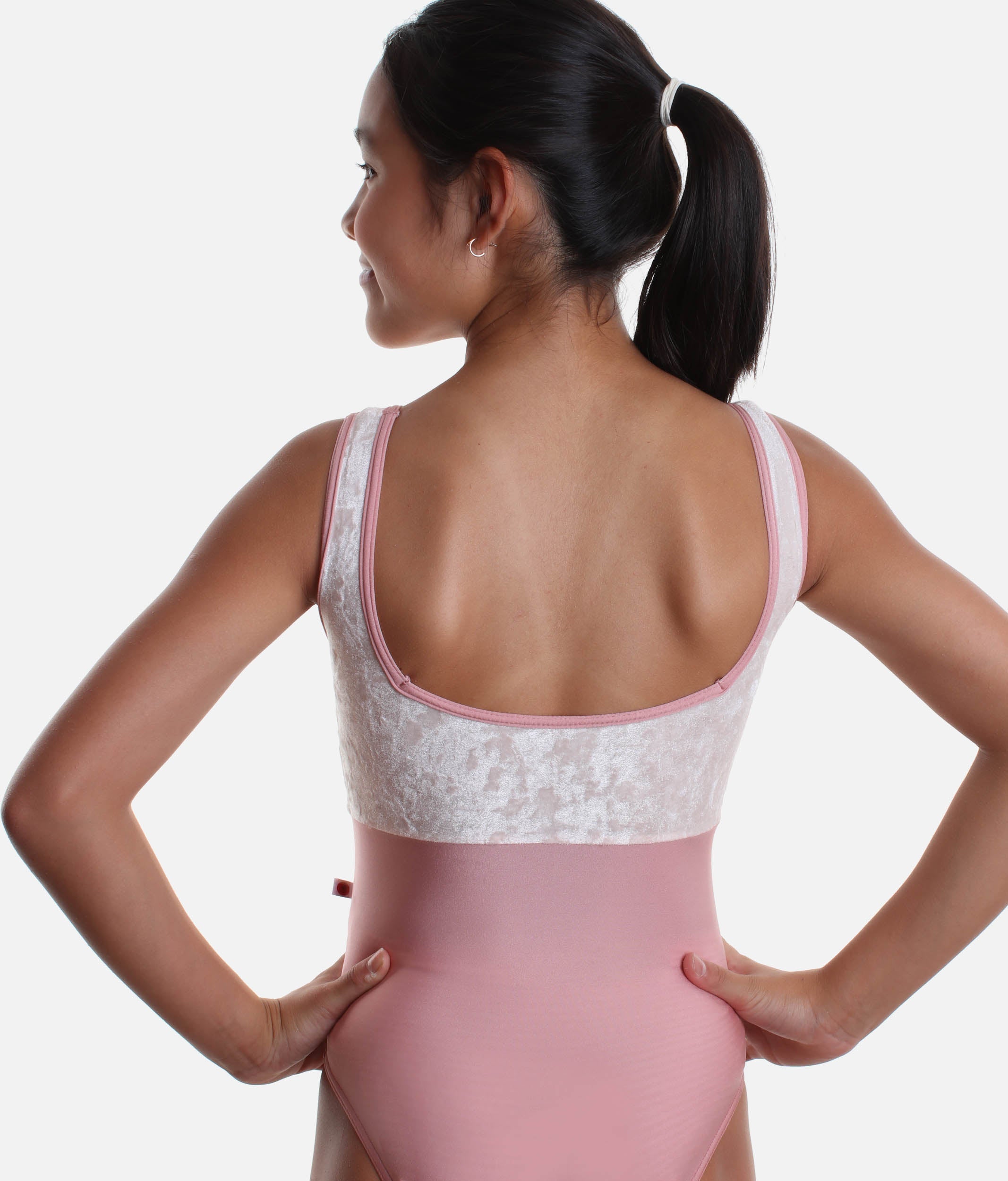 Yumiko Marieke Leotard - High-Cut, Wide Straps | Dance World